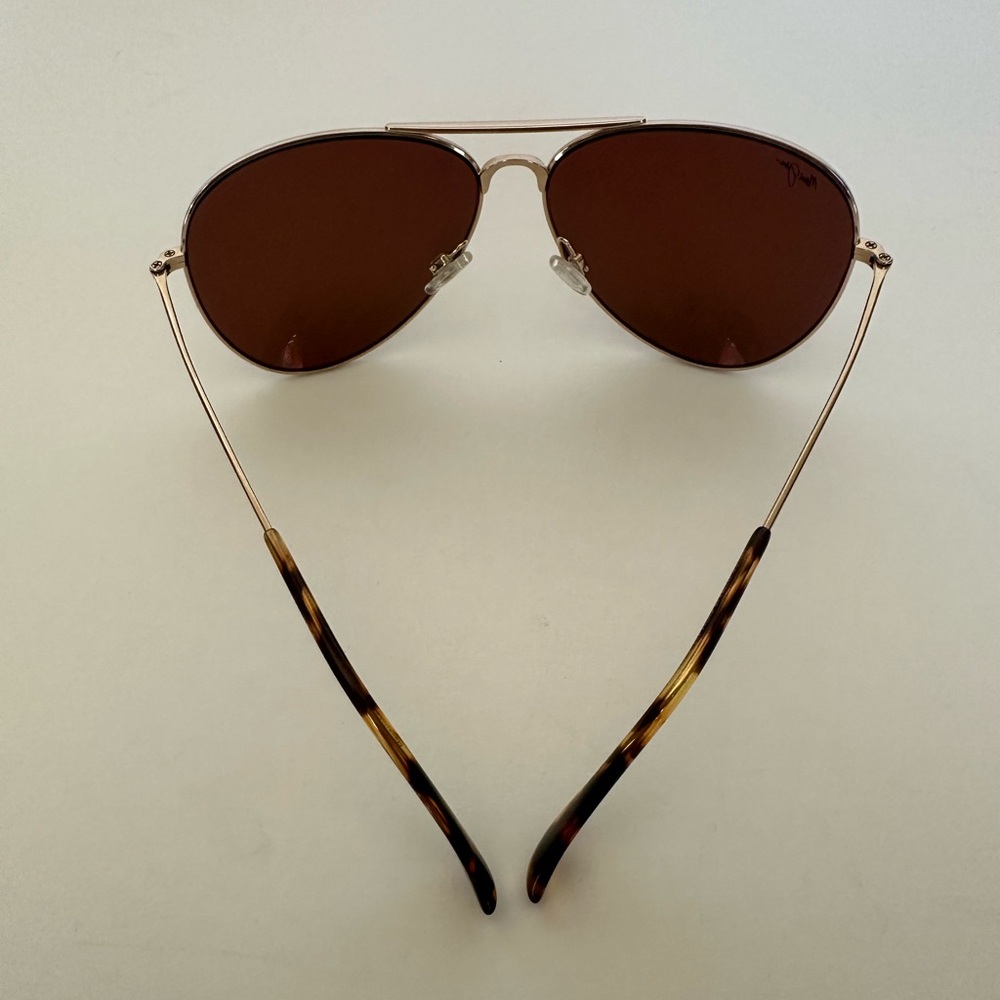 Maui Jim Polarized Pink Aviator Sunglasses - Picture 4 of 5